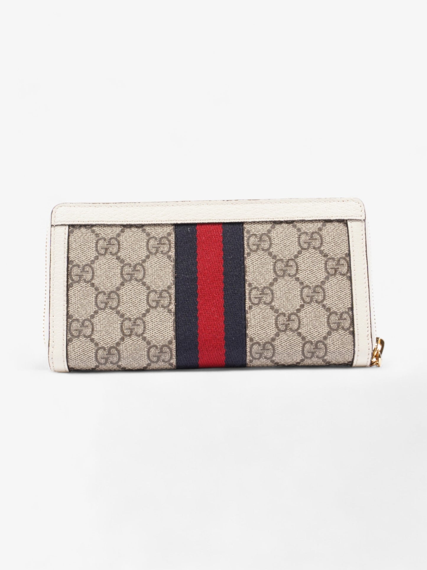 Gucci Ophidia Wallet GG Supreme / White Canvas