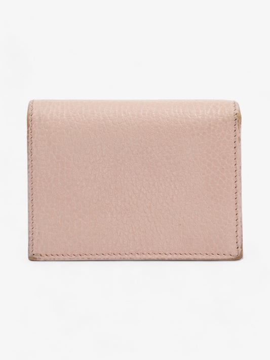Gucci GG Marmont Compact Wallet Light Pink Leather