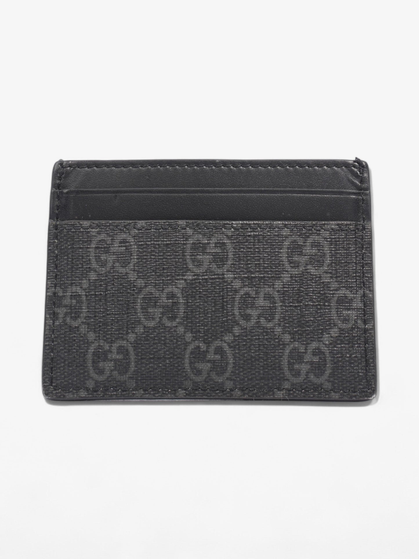 Gucci GG Snake Card Holder Black / Snake Canvas