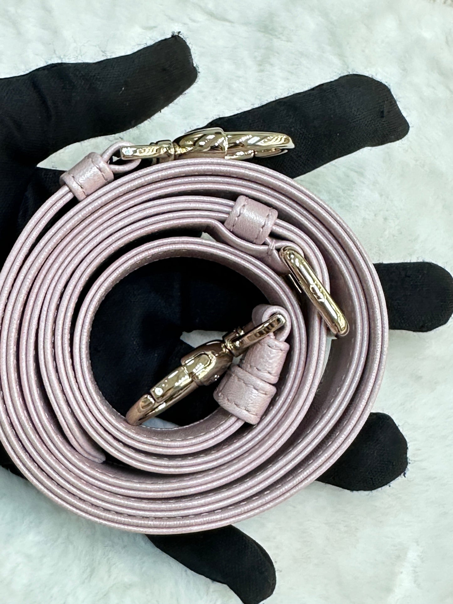 Dior Medium Lady Dior in Pearly Lotus Pink Lambskin GHW