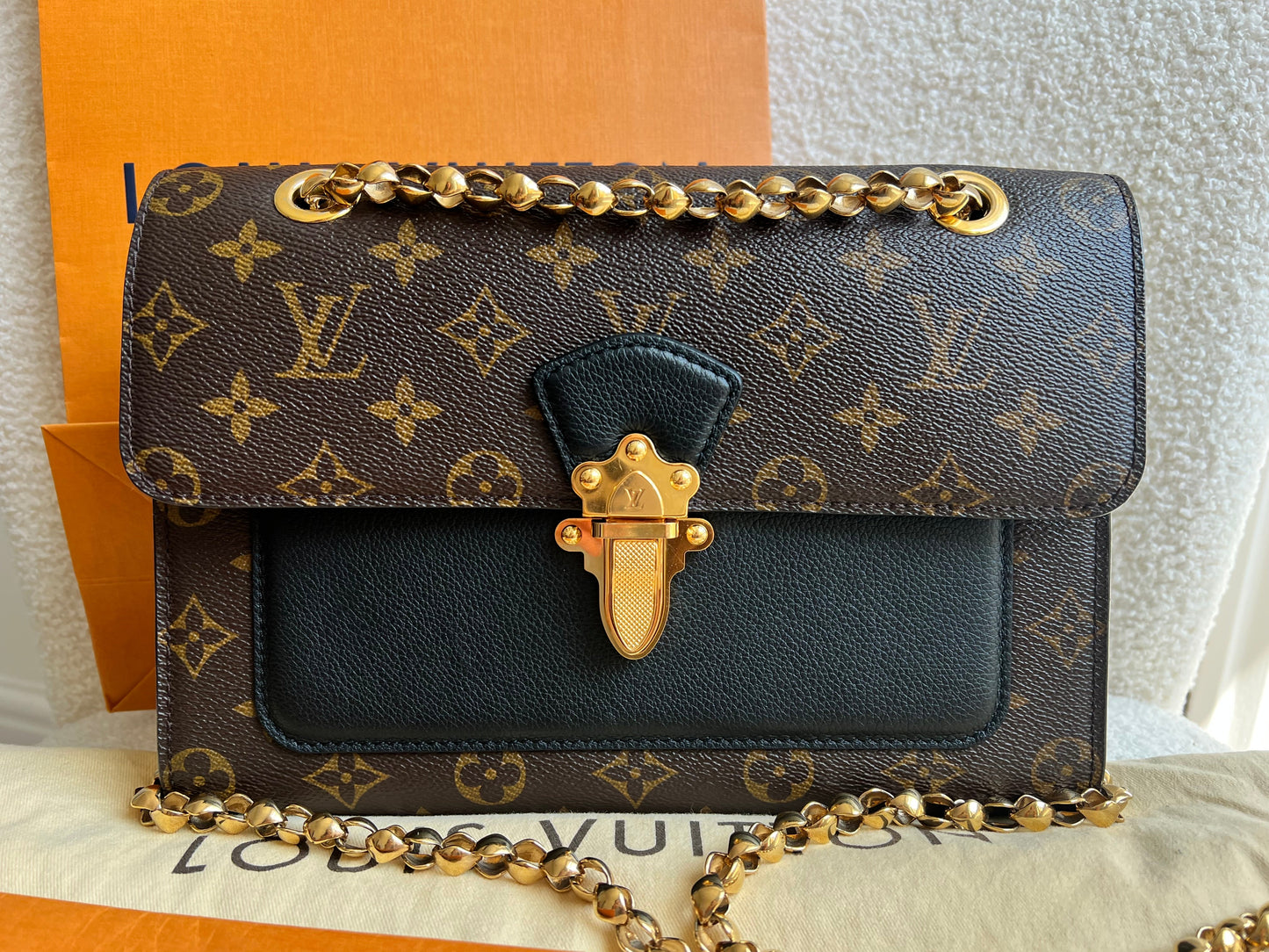 Louis Vuitton Victoire Monogram and Black (RRP £2000)