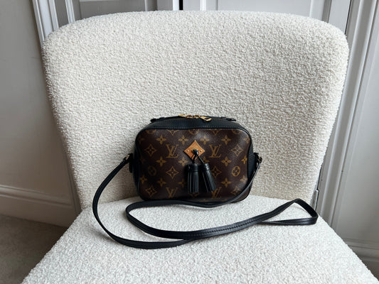 Louis Vuitton Saintonge Black and Monogram
