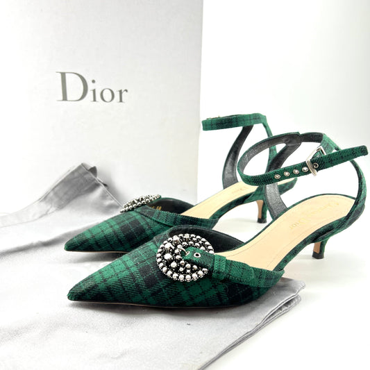 Christian Dior Gang Cloth Heels