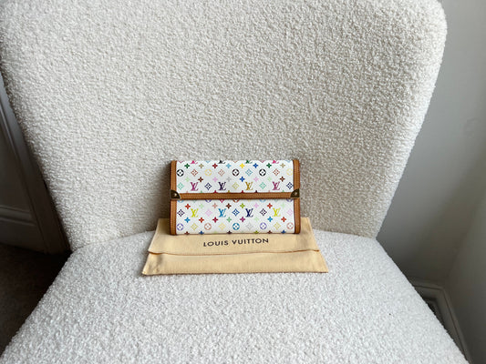 Louis Vuitton Tekashi Port Tresor Wallet Multicolore