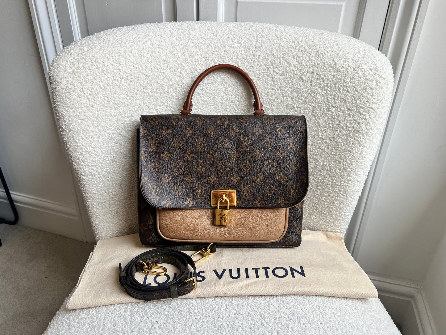 Louis Vuitton Marignan Monogram Sesame (RRP £1580)
