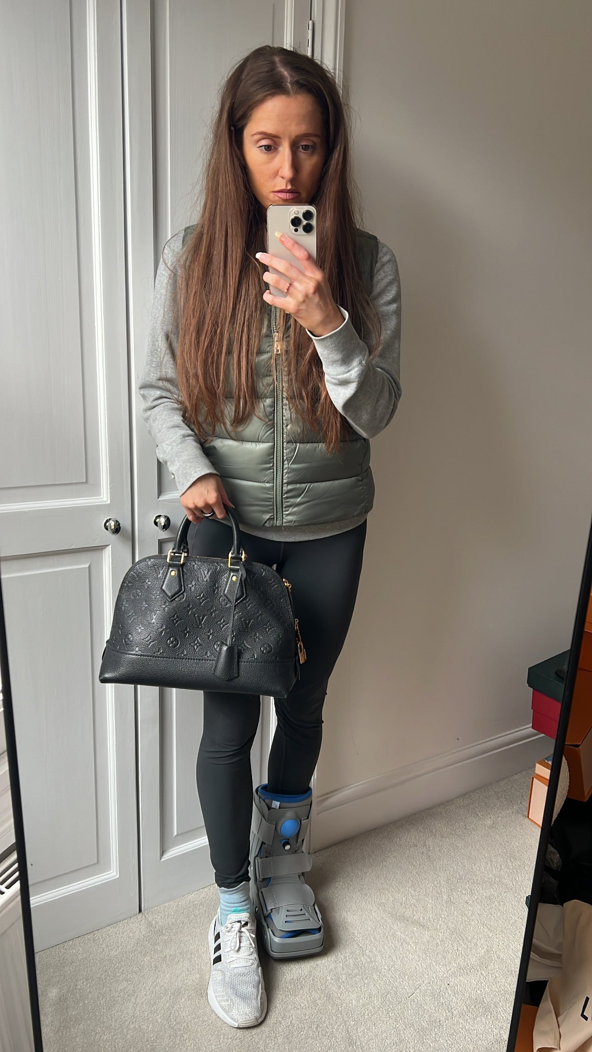 Louis Vuitton Alma PM Neo Black Empreinte