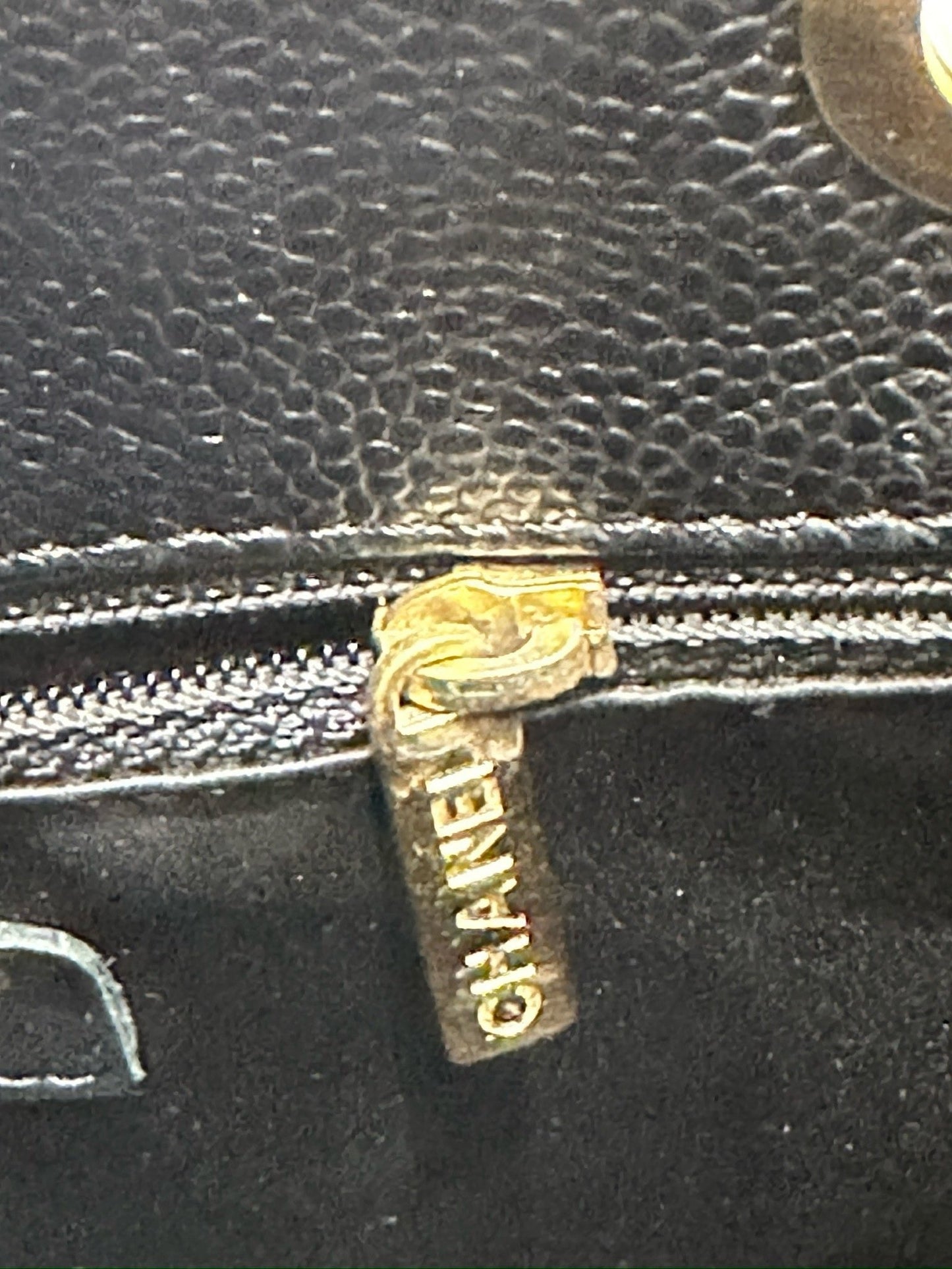 Chanel Caviar Quilted Petit Shopping Tote PST Black
