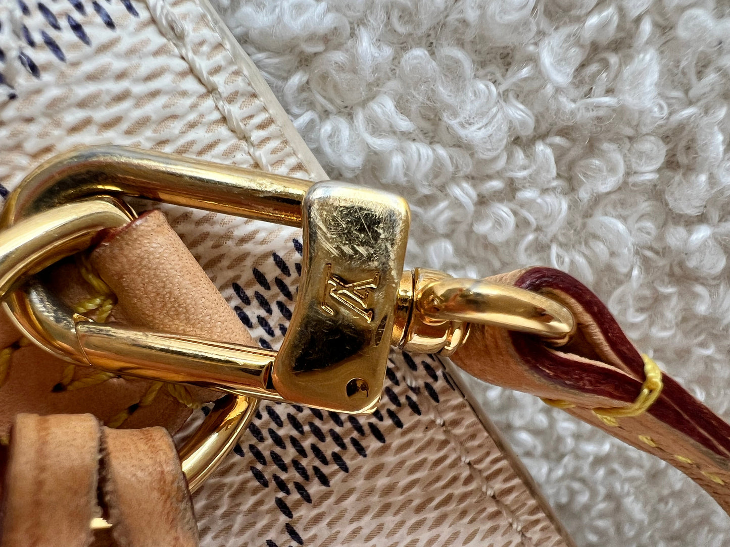 Louis Vuitton Pouch (from Neverfull) in Damier Azur