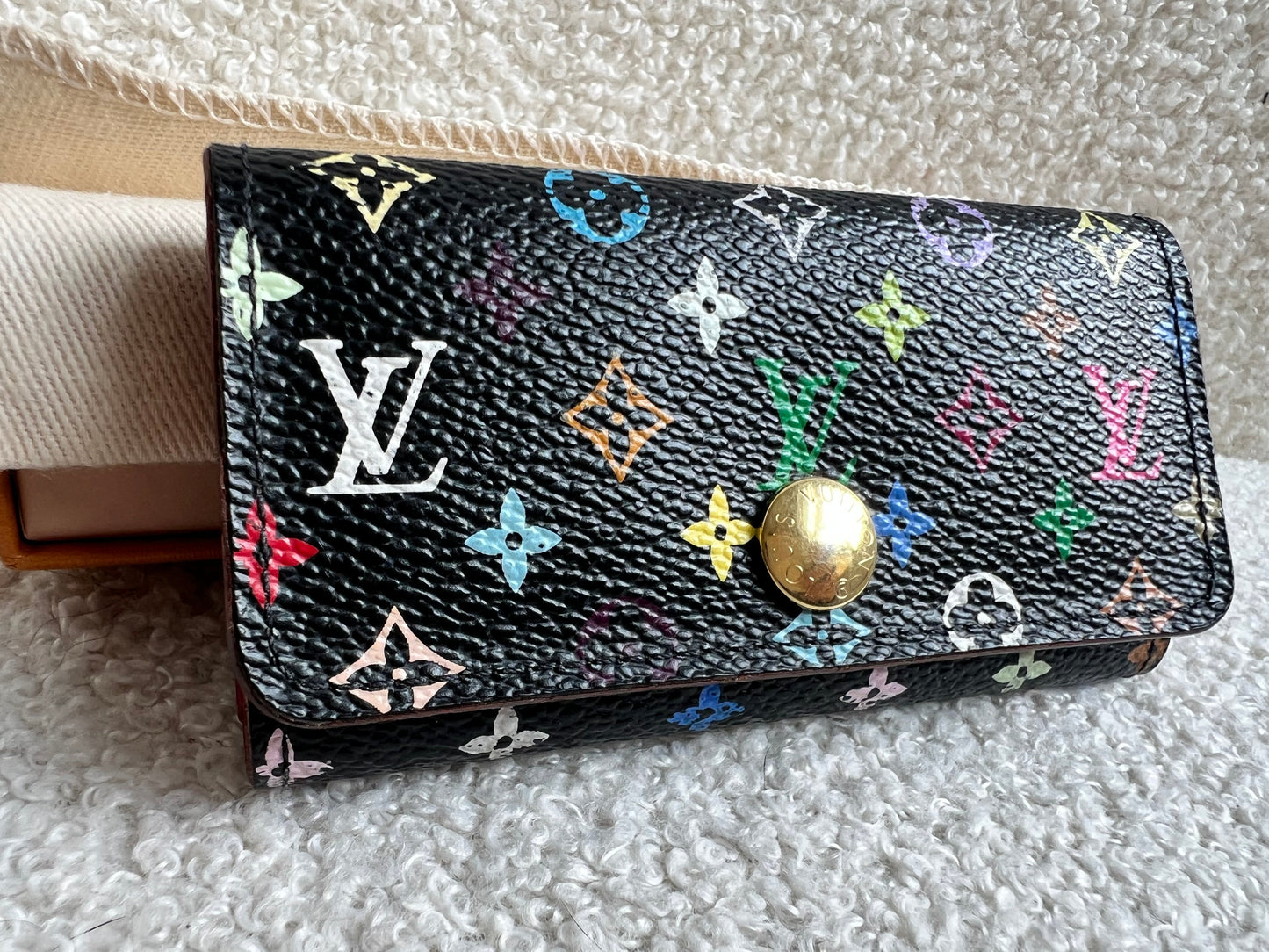 Louis Vuitton 4 Key Holder Multicolore