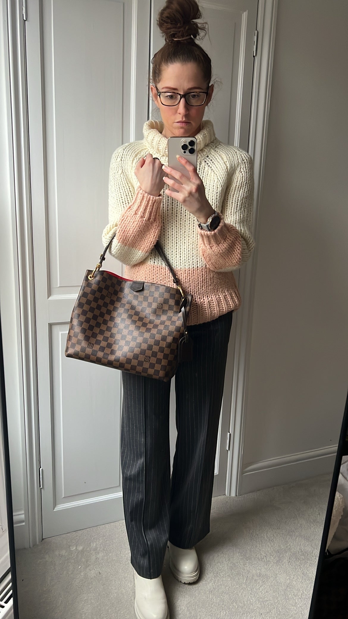 Louis Vuitton Graceful PM Damier Ebene (RRP £1,360)
