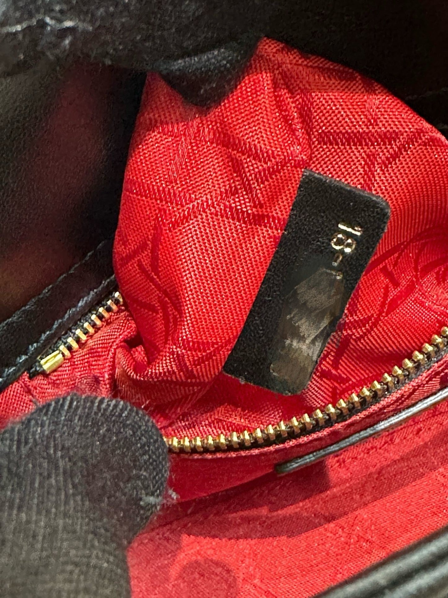 Christian Dior Mini Lambskin Cannage Lady Dior Black