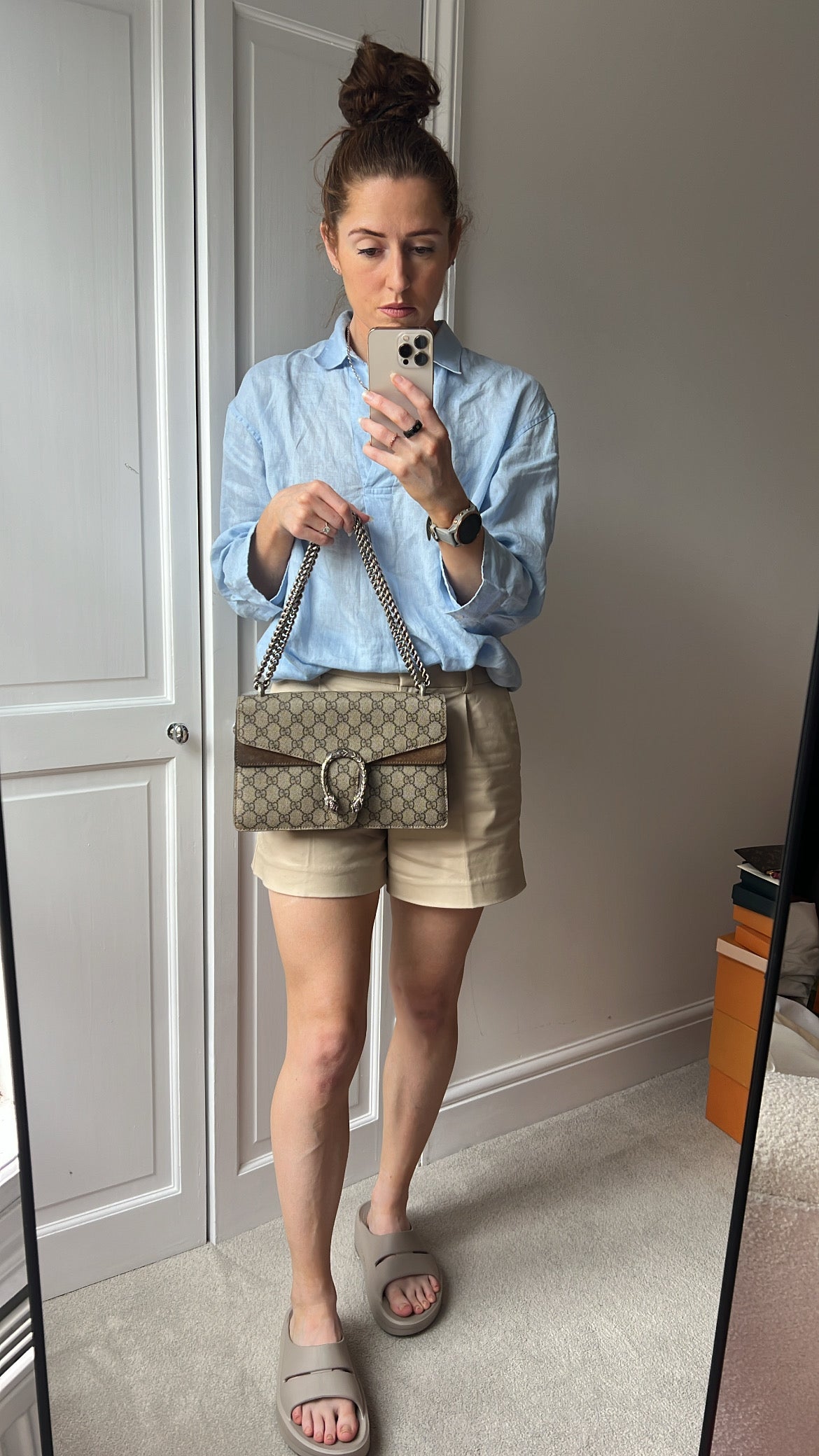 Gucci Dionysus GG Supreme Small Shoulder Bag (RRP £2,400)