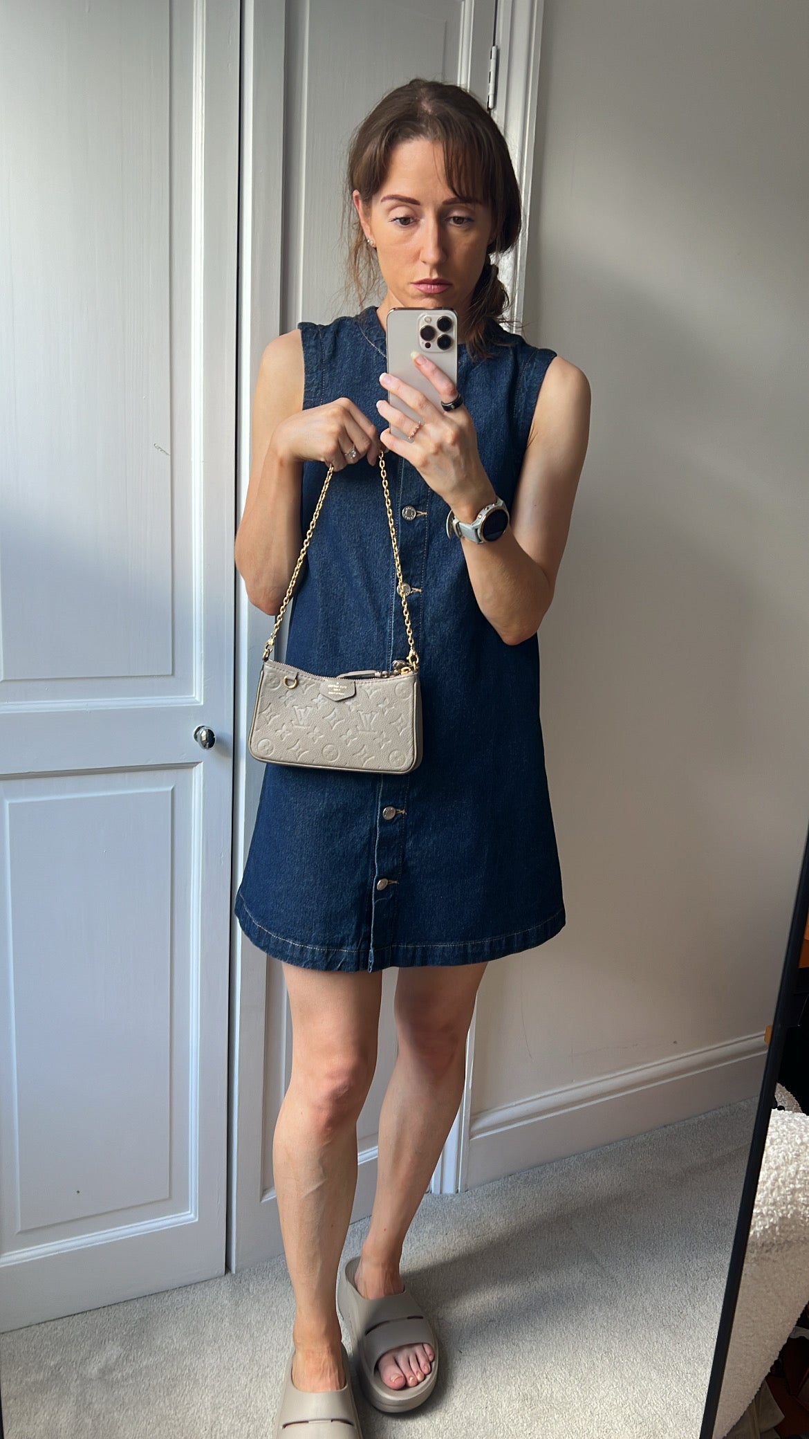 Louis Vuitton Easy Pouch Dune Empreinte (RRP £1320)