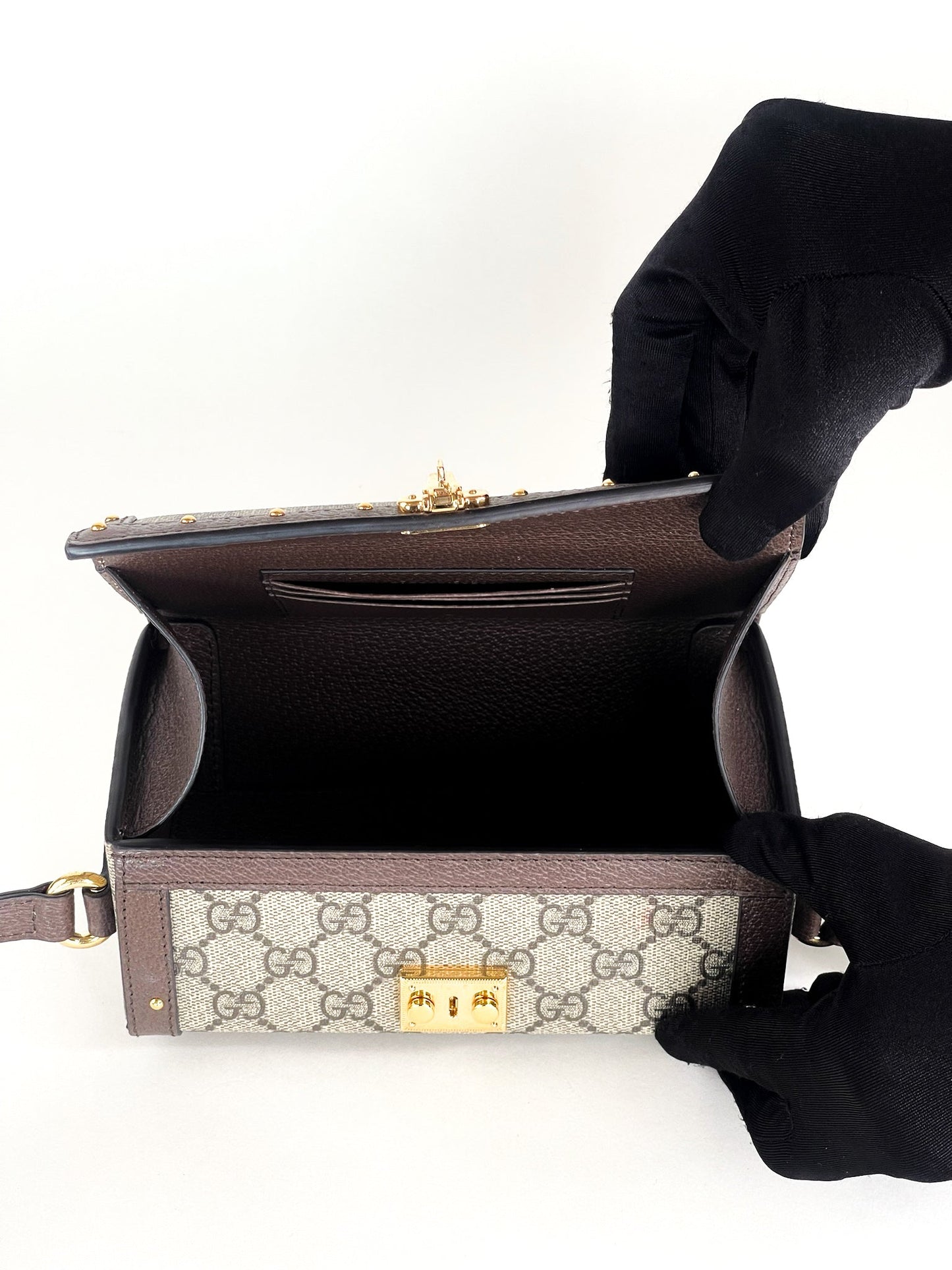Gucci GG Supreme Trunk Bag