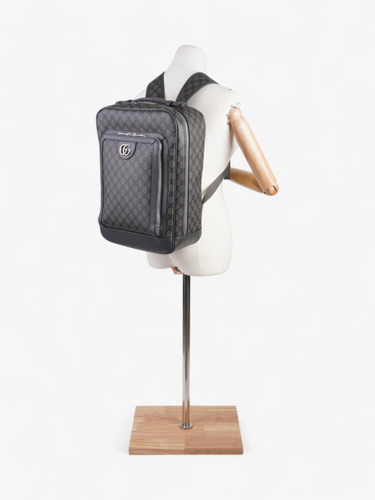 Gucci Ophidia Backpack GG Supreme / Grey Canvas Medium