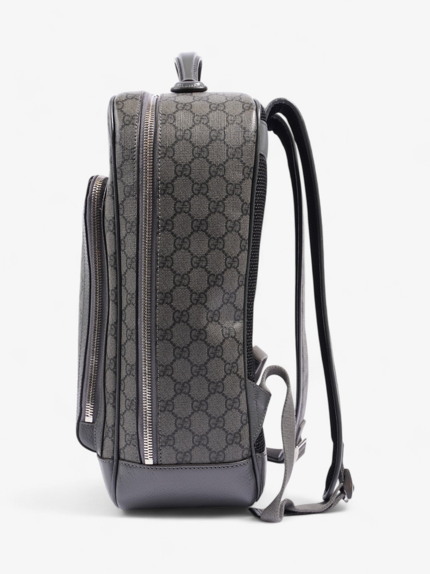 Gucci Ophidia Backpack GG Supreme / Grey Canvas Medium