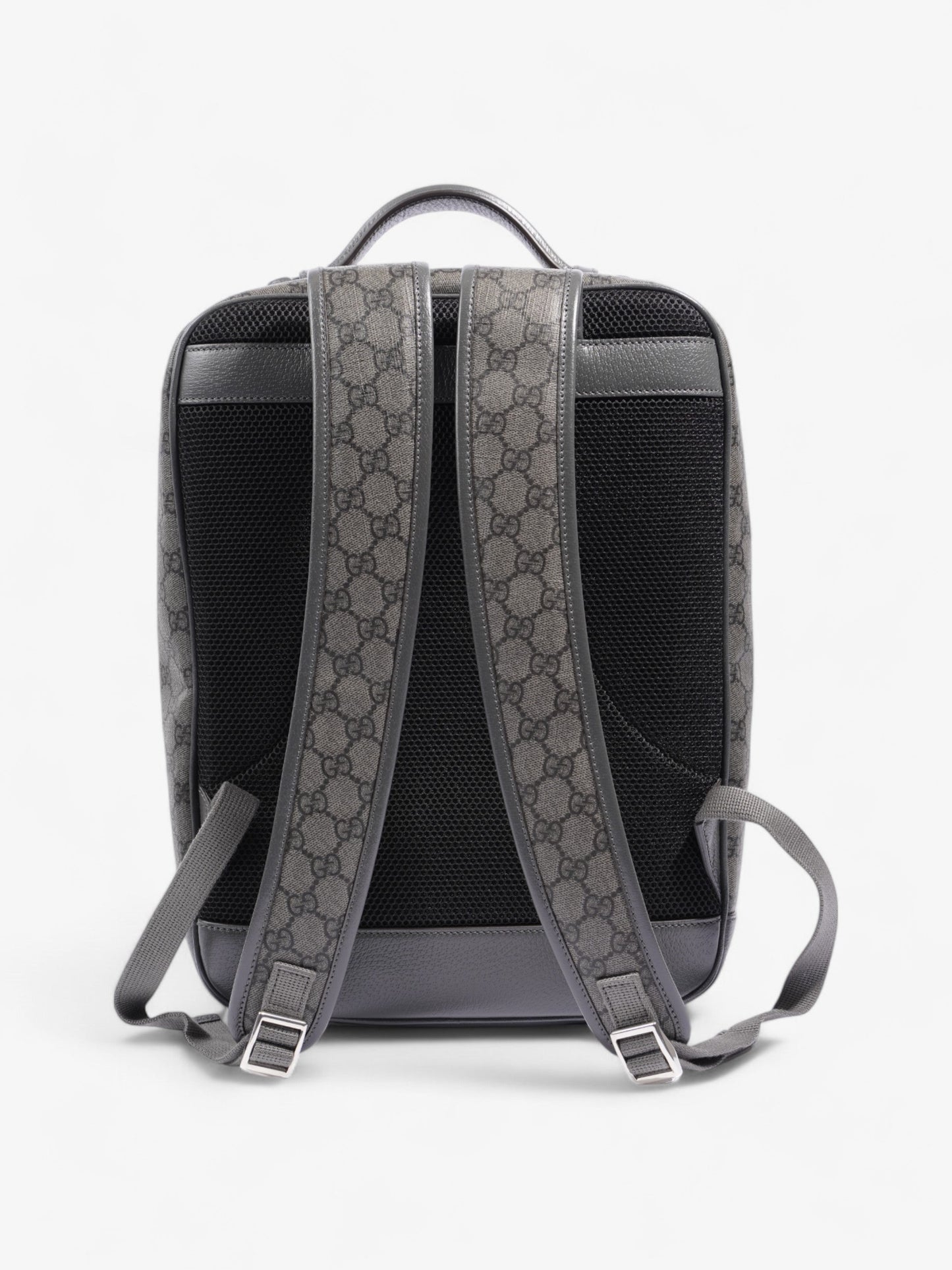 Gucci Ophidia Backpack GG Supreme / Grey Canvas Medium