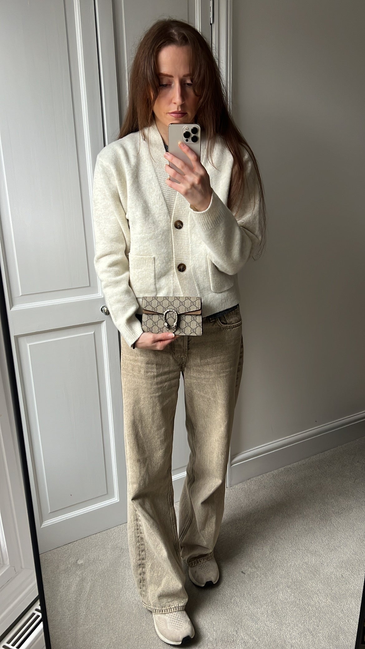 Gucci Dionysus GG Supreme Super Mini Shoulder Bag (RRP £835)