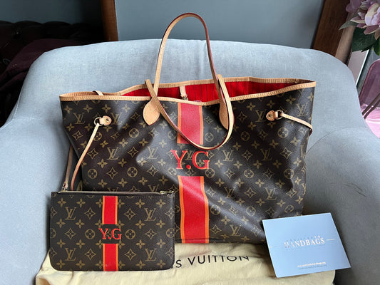 Louis Vuitton My Heritage Personalised Neverfull GM Monogram (RRP £1,790)