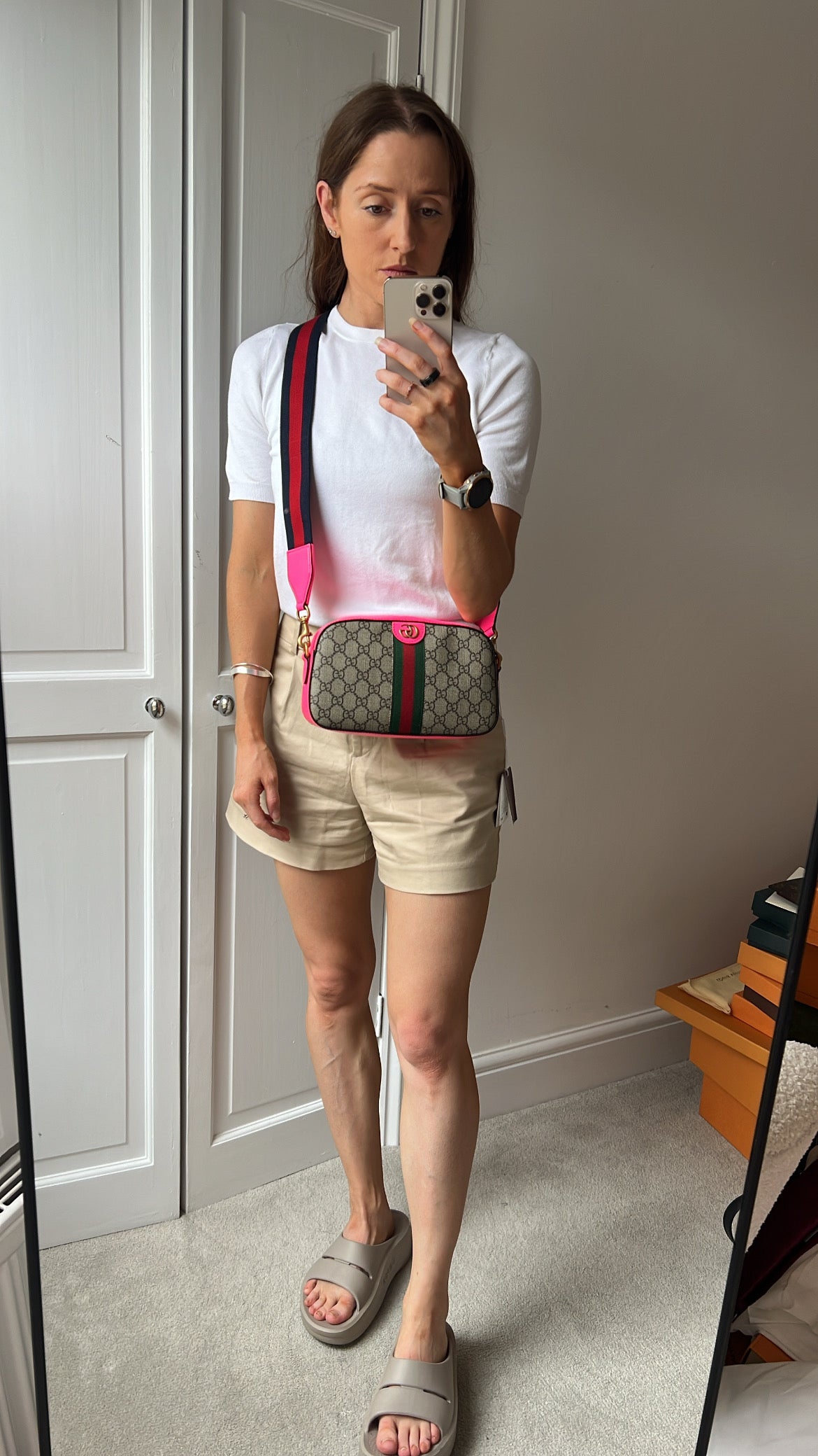 Gucci Ophidia Supreme Small Crossbody Bag (RRP £1220)