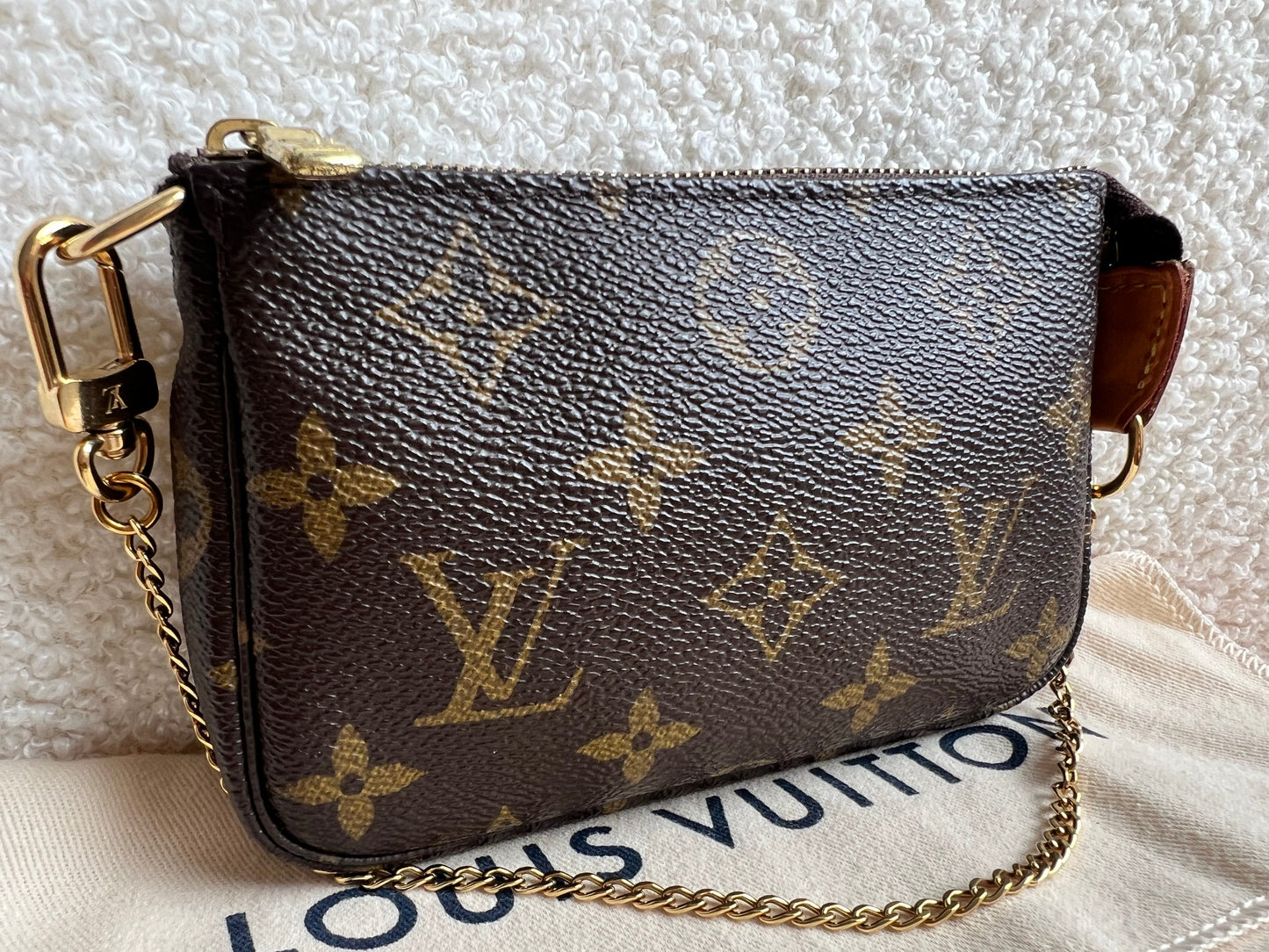 Louis Vuitton Monogram Mini Pochette Accessoires (RRP £530)