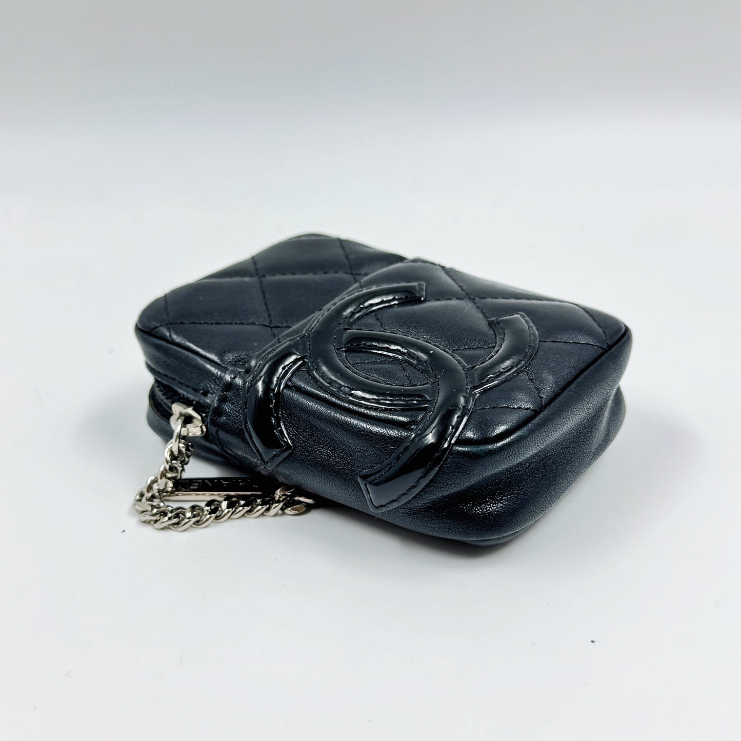 Chanel Black Logo Cambon Case TWS