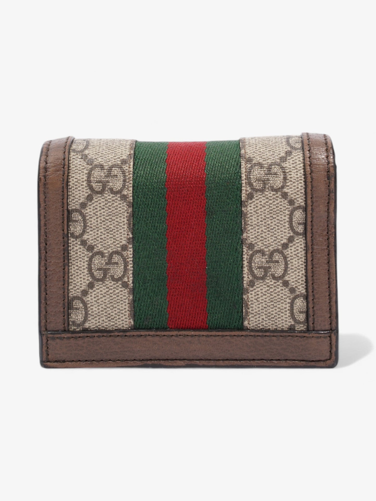 Gucci GG Ophidia Wallet GG Supreme / Brown / Gold Canvas