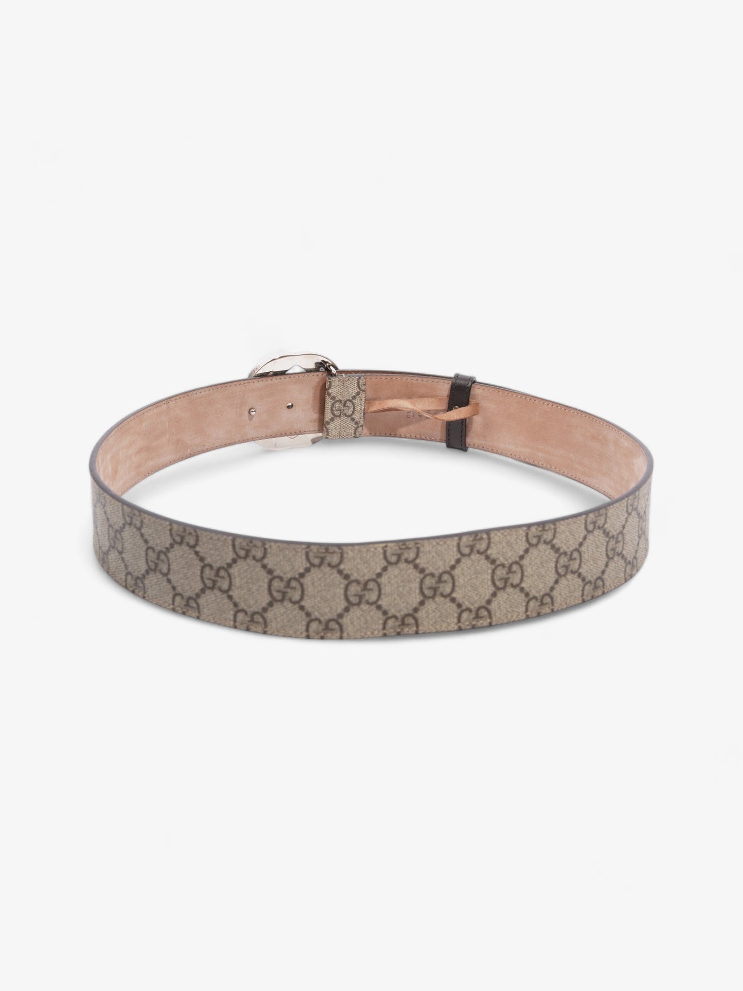 Gucci Blondie Belt Beige / Ebony Canvas 85cm / 34"