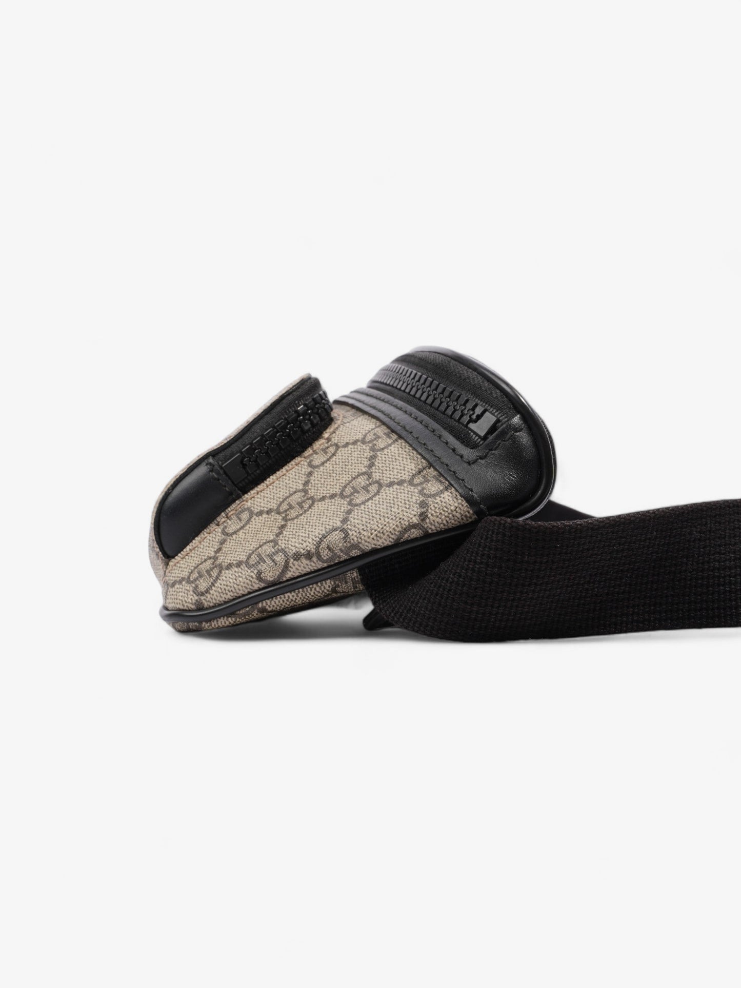 Gucci Eden Belt Bag GG Supreme / Black Coated Canvas