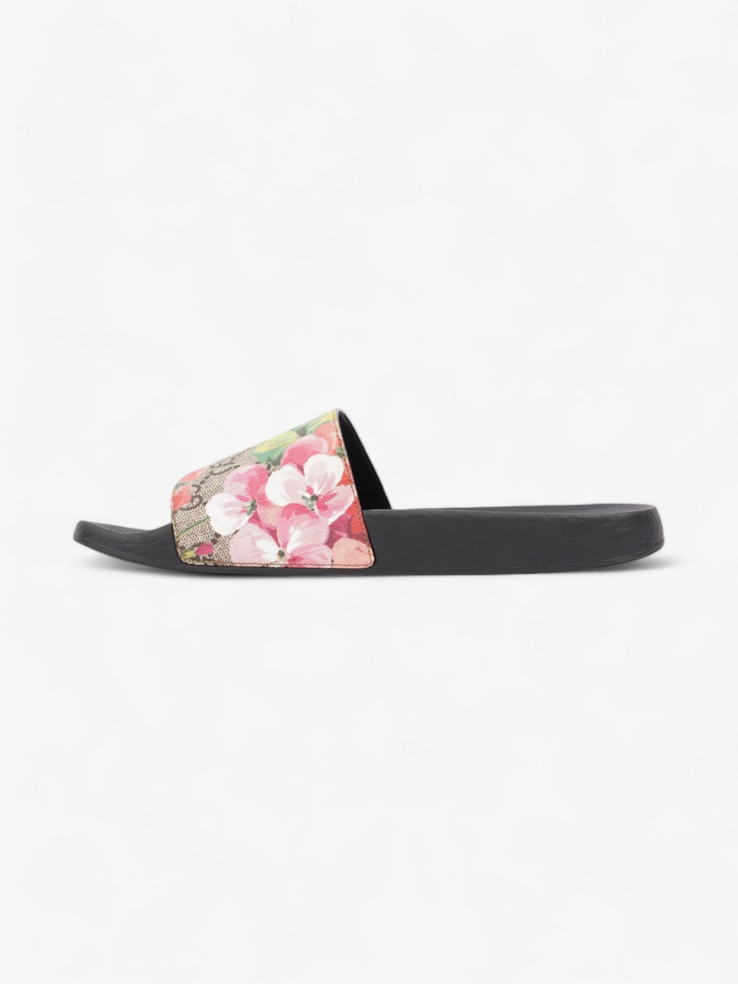 Gucci GG Blooms Supreme slides Beige / Floral Canvas EU 39 UK 6