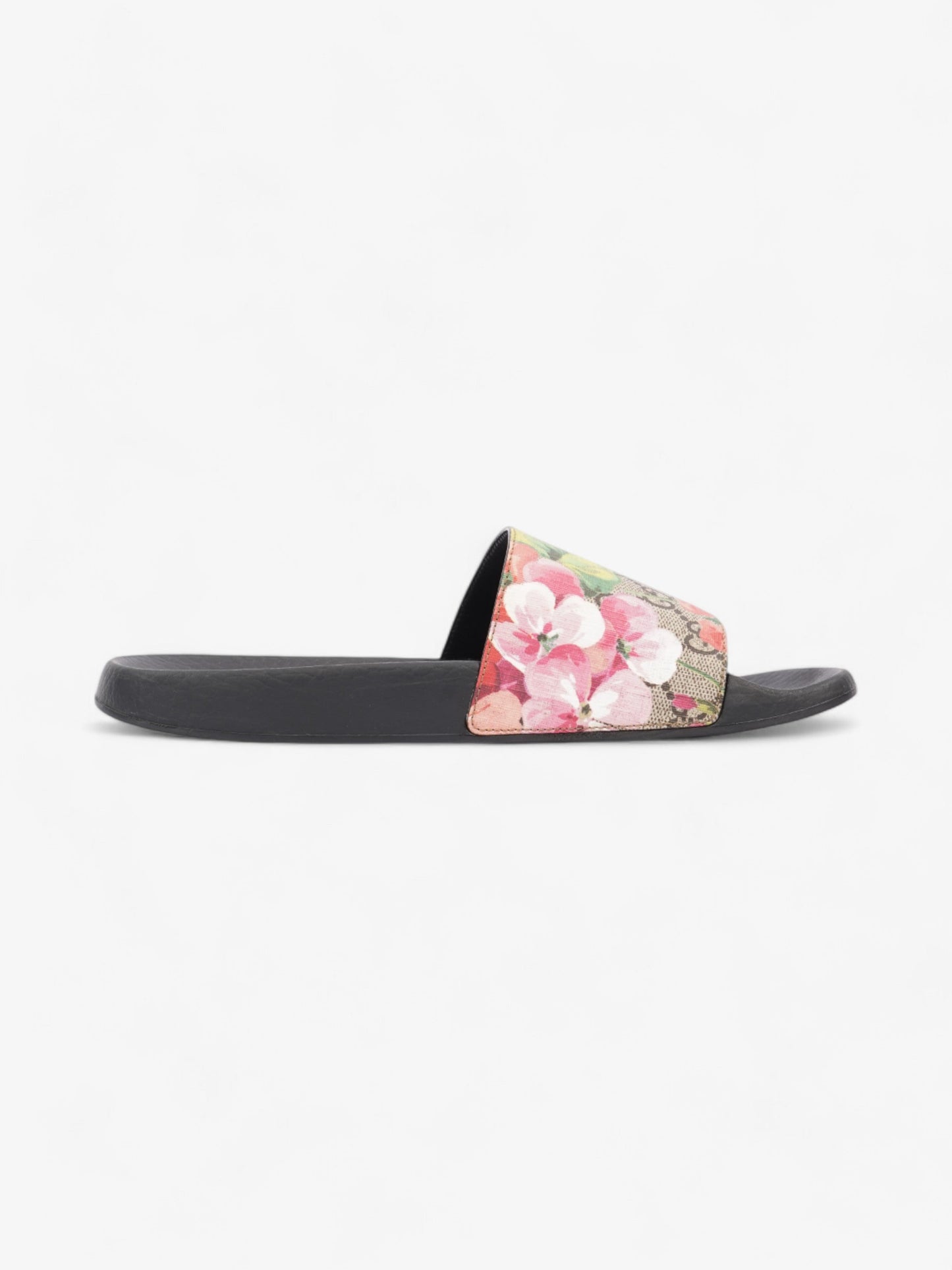 Gucci GG Blooms Supreme slides Beige / Floral Canvas EU 39 UK 6