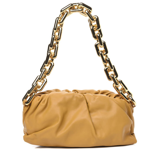 BOTTEGA VENETA CALFSKIN LEATHER THE CHAIN POUCH BAG