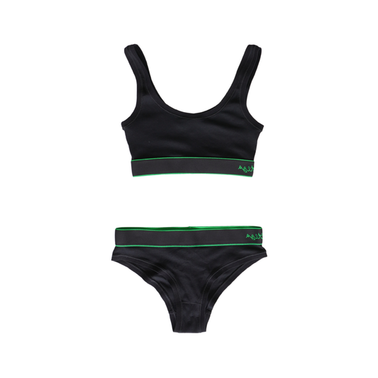 Bottega Veneta 'Skin' Bralette and Briefs Set - Women's XS