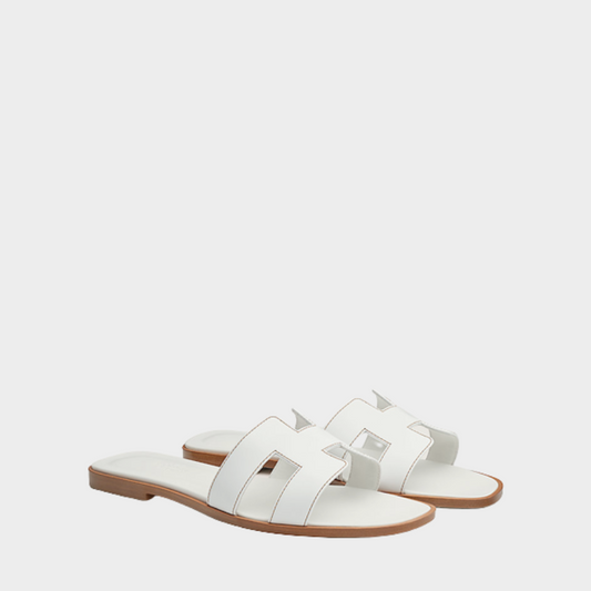 Blanc Oran Sandal - Designer Slides & Sandals for Women