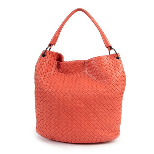 BOTTEGA VENETA INTRECCIATO NAPPA WOVEN PARACHUTE BAG