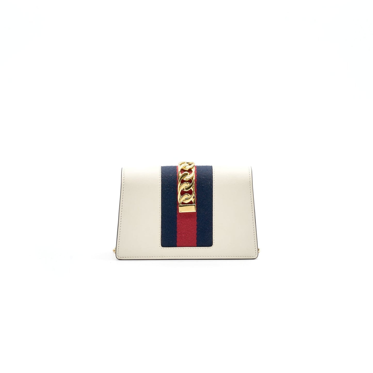 Gucci Sylvie Super mini Bag white with