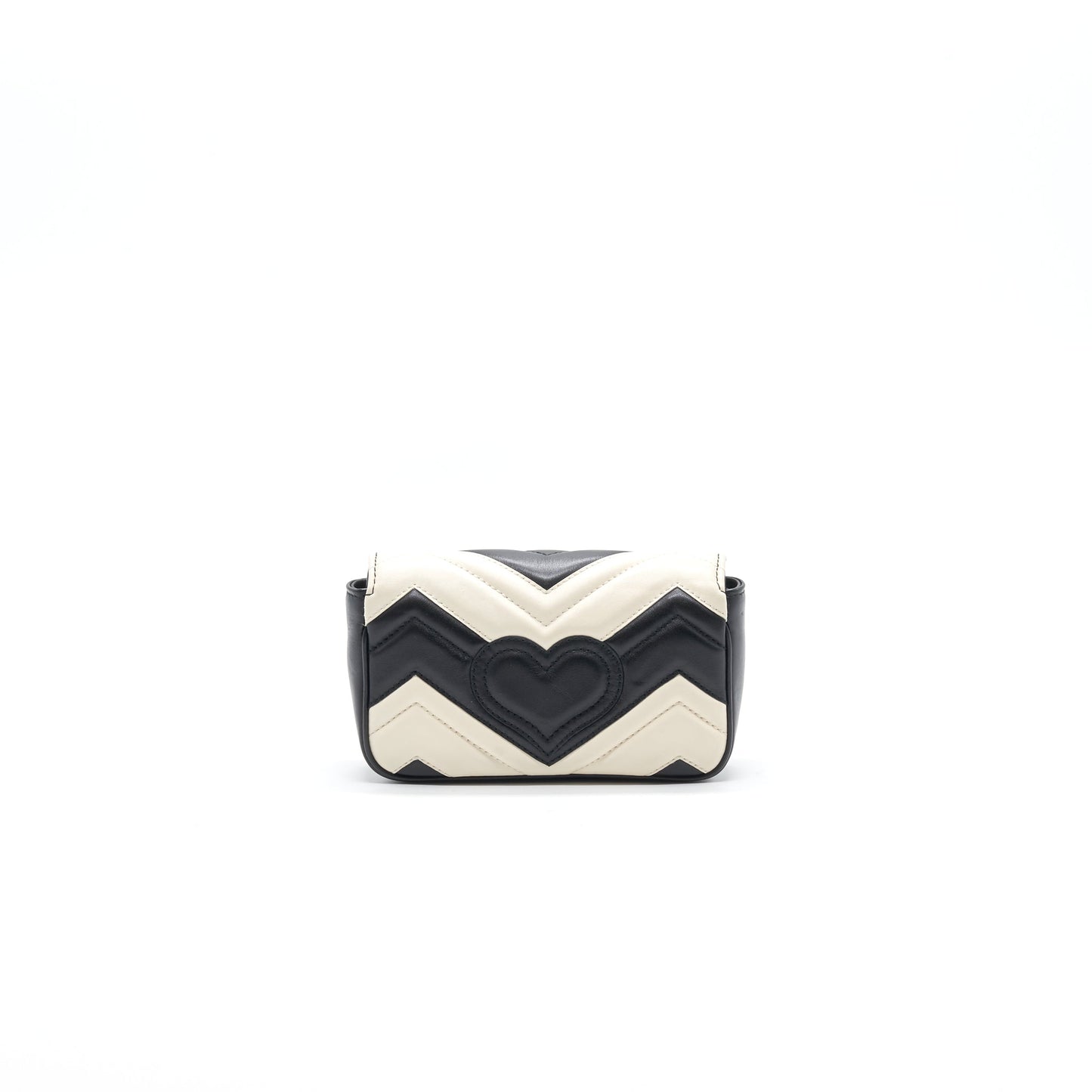 Gucci Marmont Super Mini Black and White
