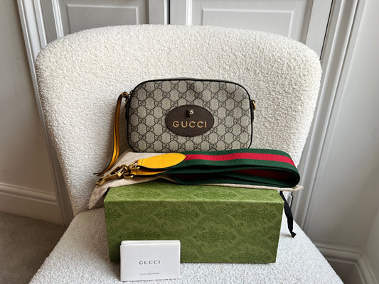 Gucci Neo Vintage GG Supreme Messenger Bag (RRP £1310)