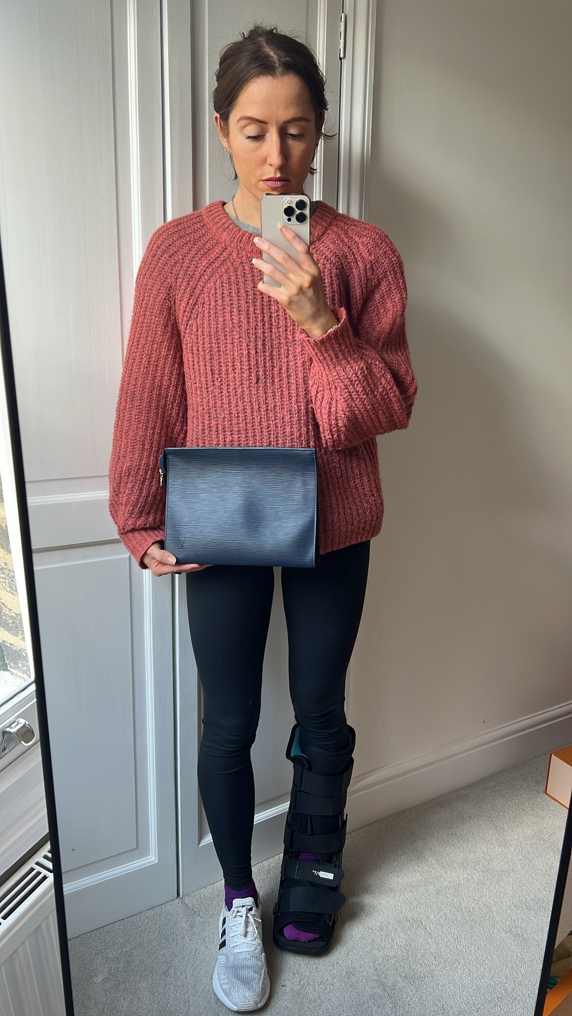 Louis Vuitton Toiletry Pouch 26 Navy Blue Epi