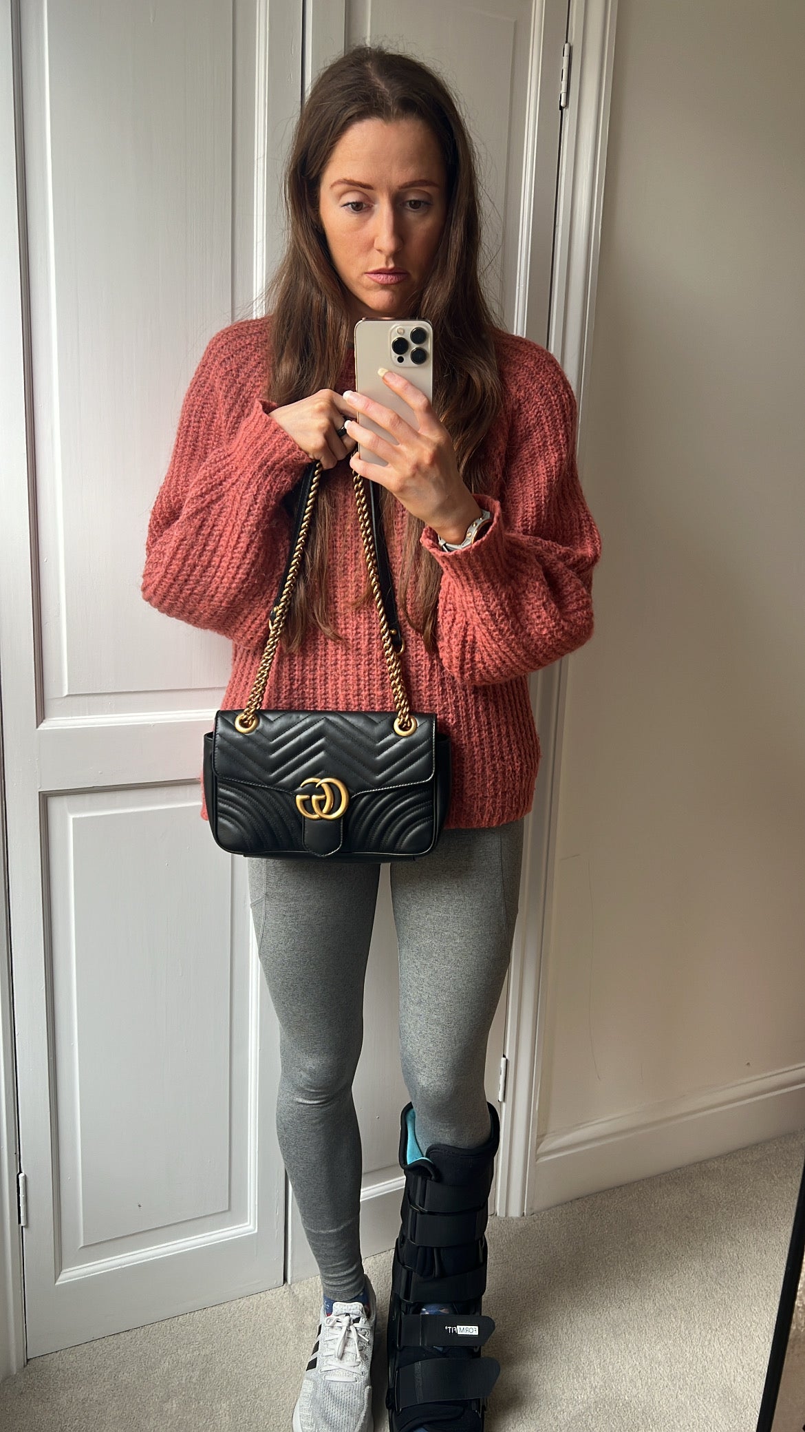 Gucci GG Black Marmont Small Shoulder Bag (RRP £2070)