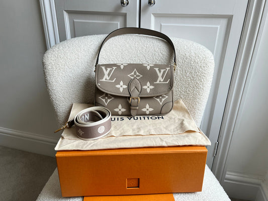 Louis Vuitton Diane Satchel Bicolour Empreinte (RRP £2,170)