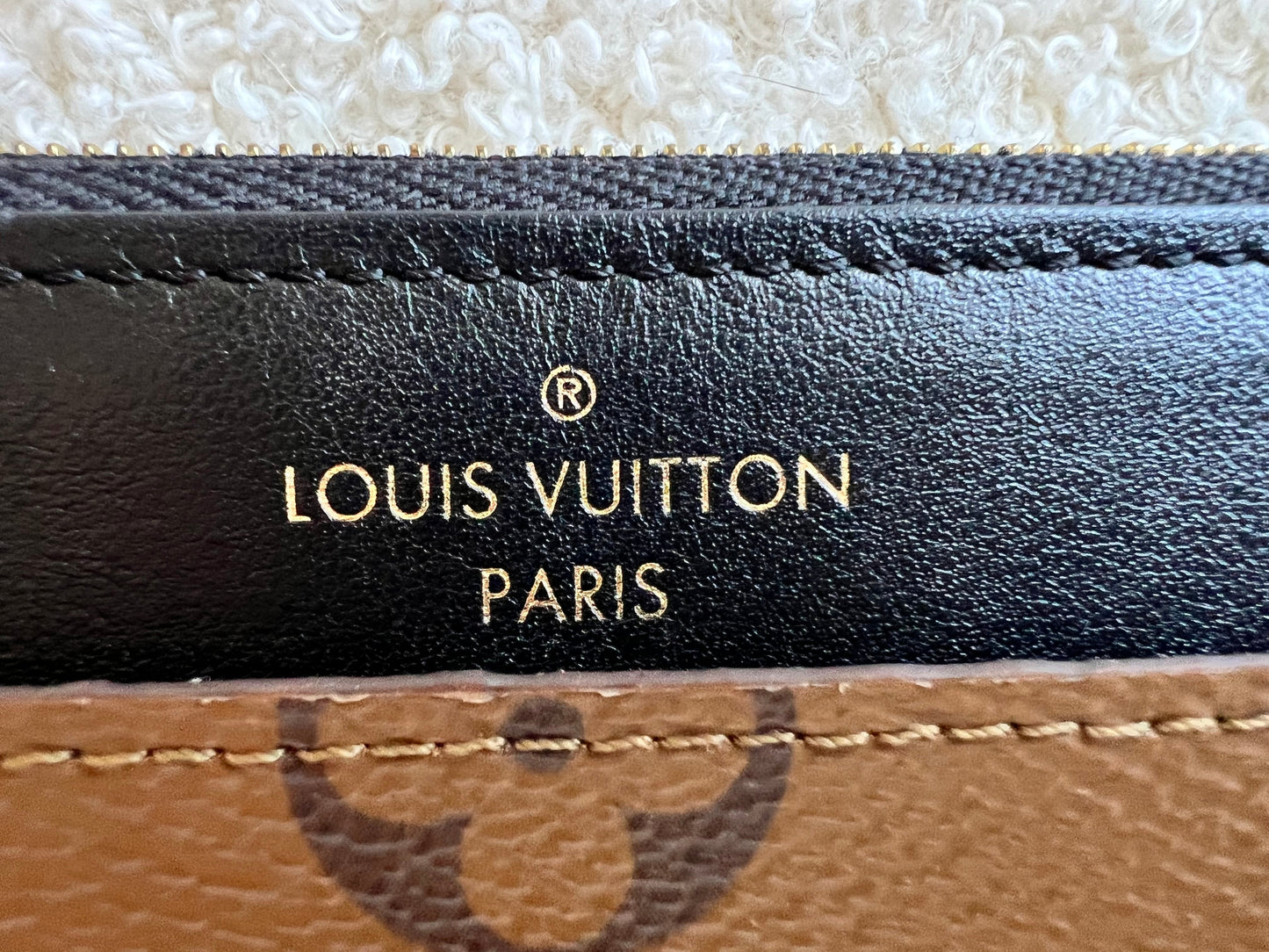 Louis Vuitton Slim Zip Purse Reverse Monogram (RRP £370)