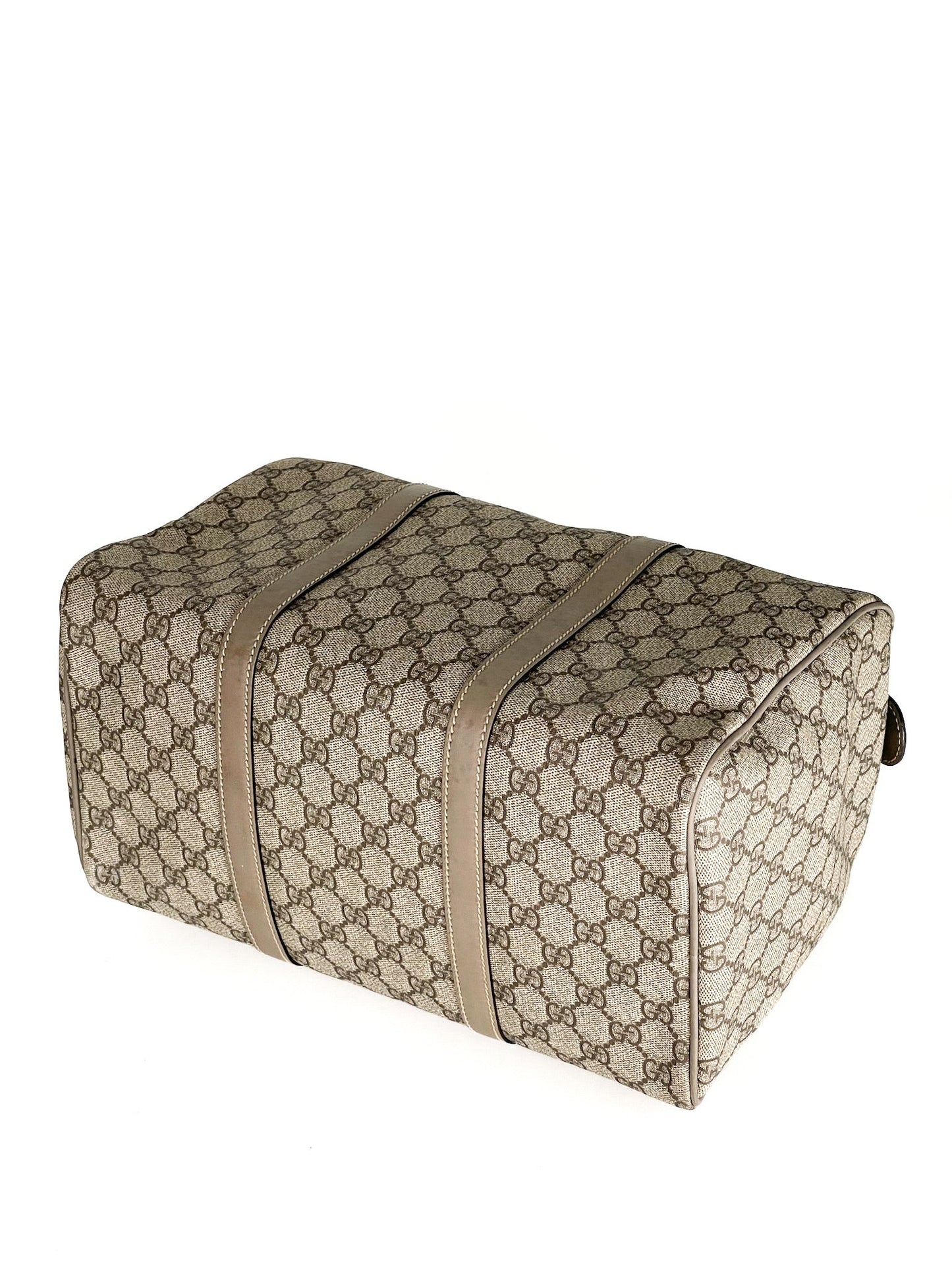 Gucci GG Supreme Coated Canvas Boston Bag