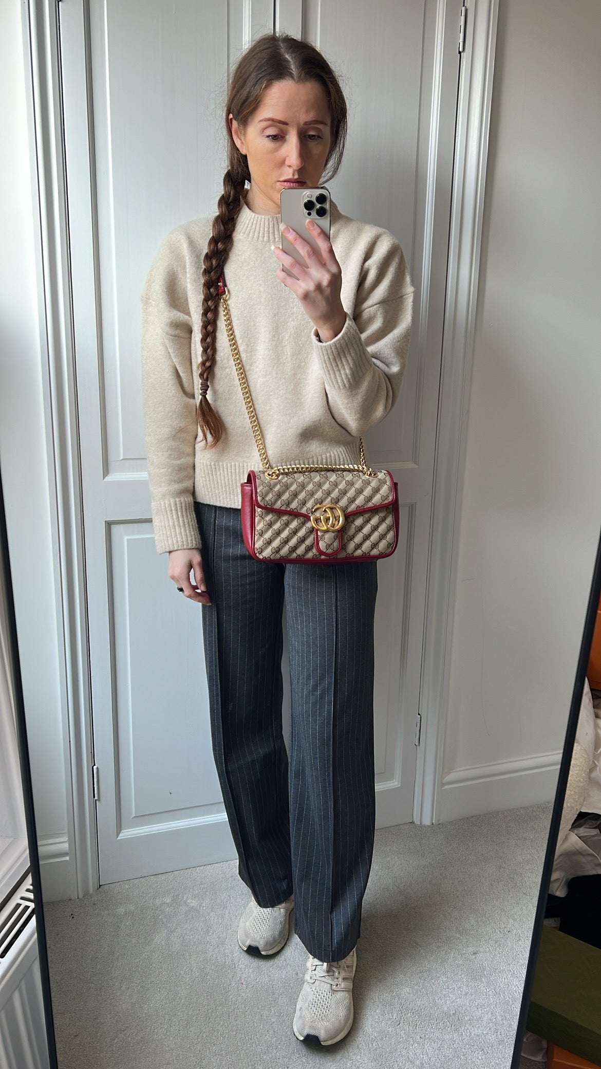 Gucci GG Beige Marmont Small Shoulder Bag (RRP £1,570)