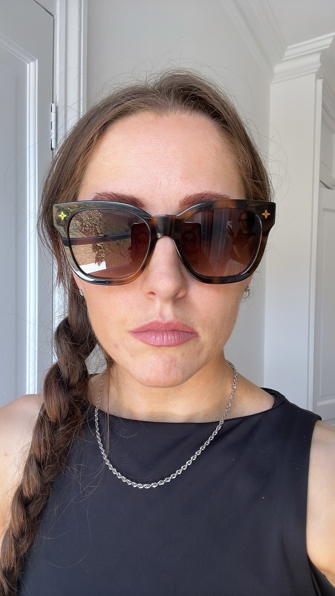 Louis Vuitton Dark Tortoise My Monogram Square Sunglasses (RRP £390)