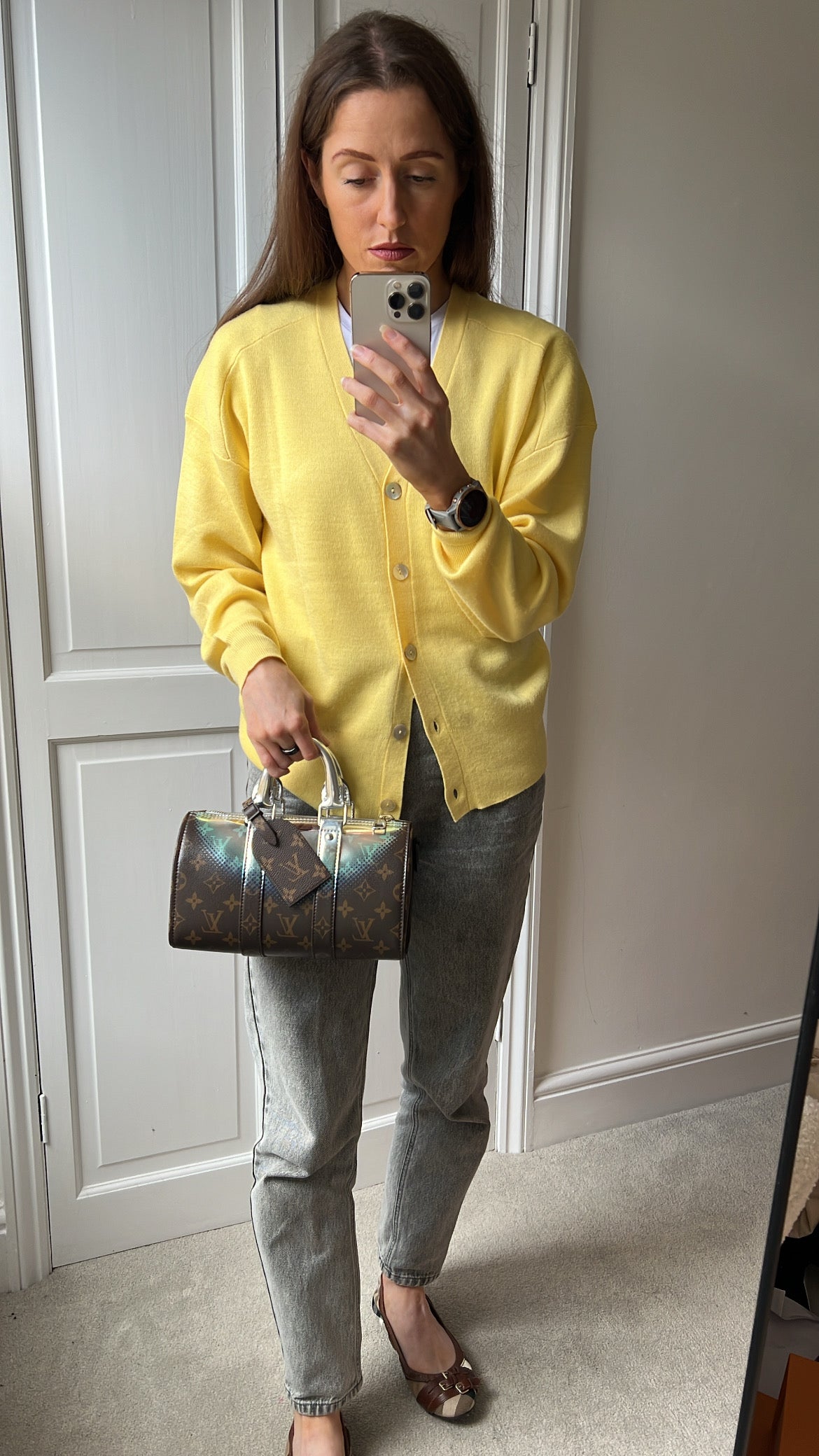 Louis Vuitton Nebula Keepall Bandouliere 25 (RRP £2,570)