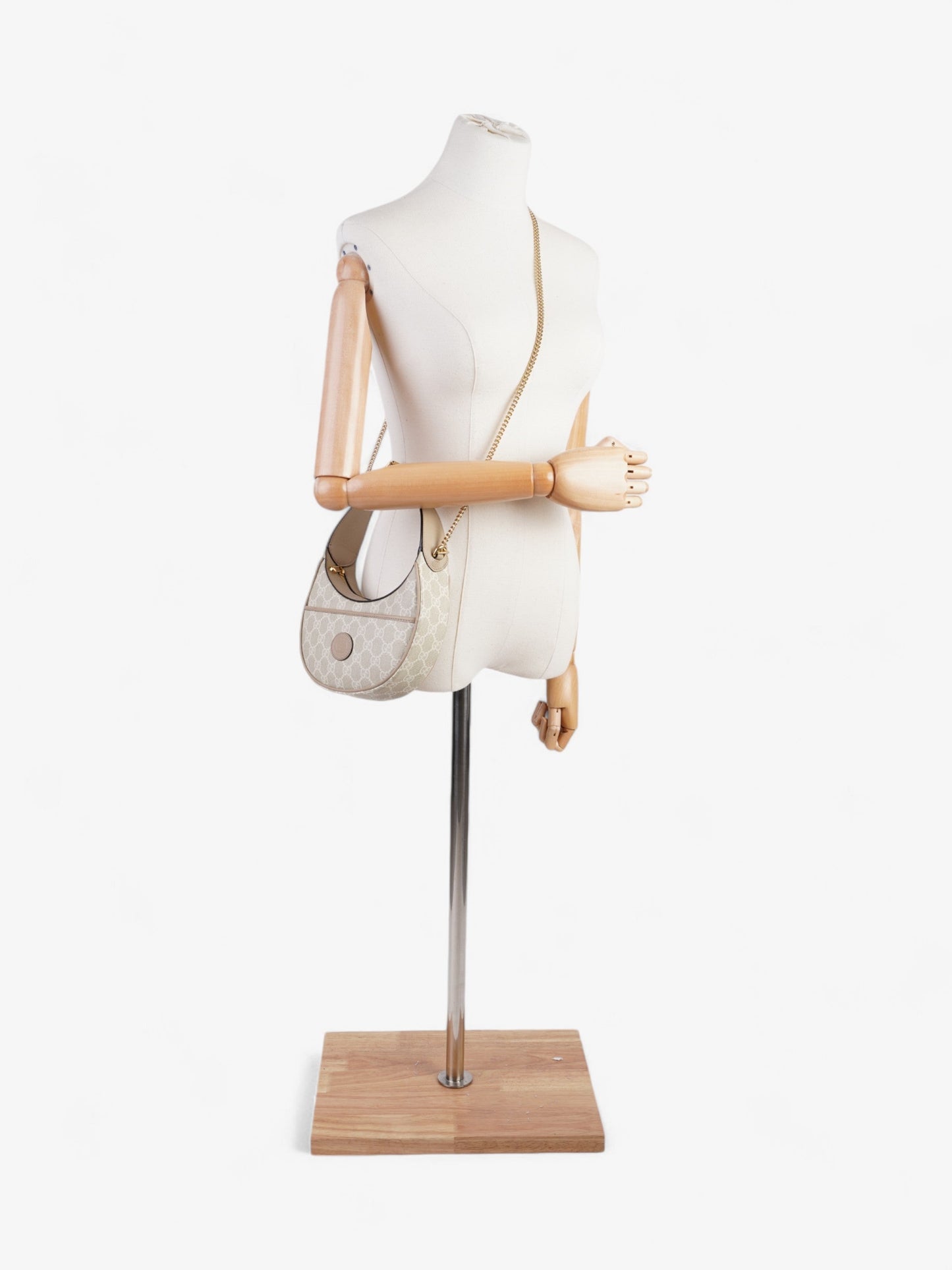 Gucci Ophidia GG Supreme / Beige / Oatmeal Canvas Mini