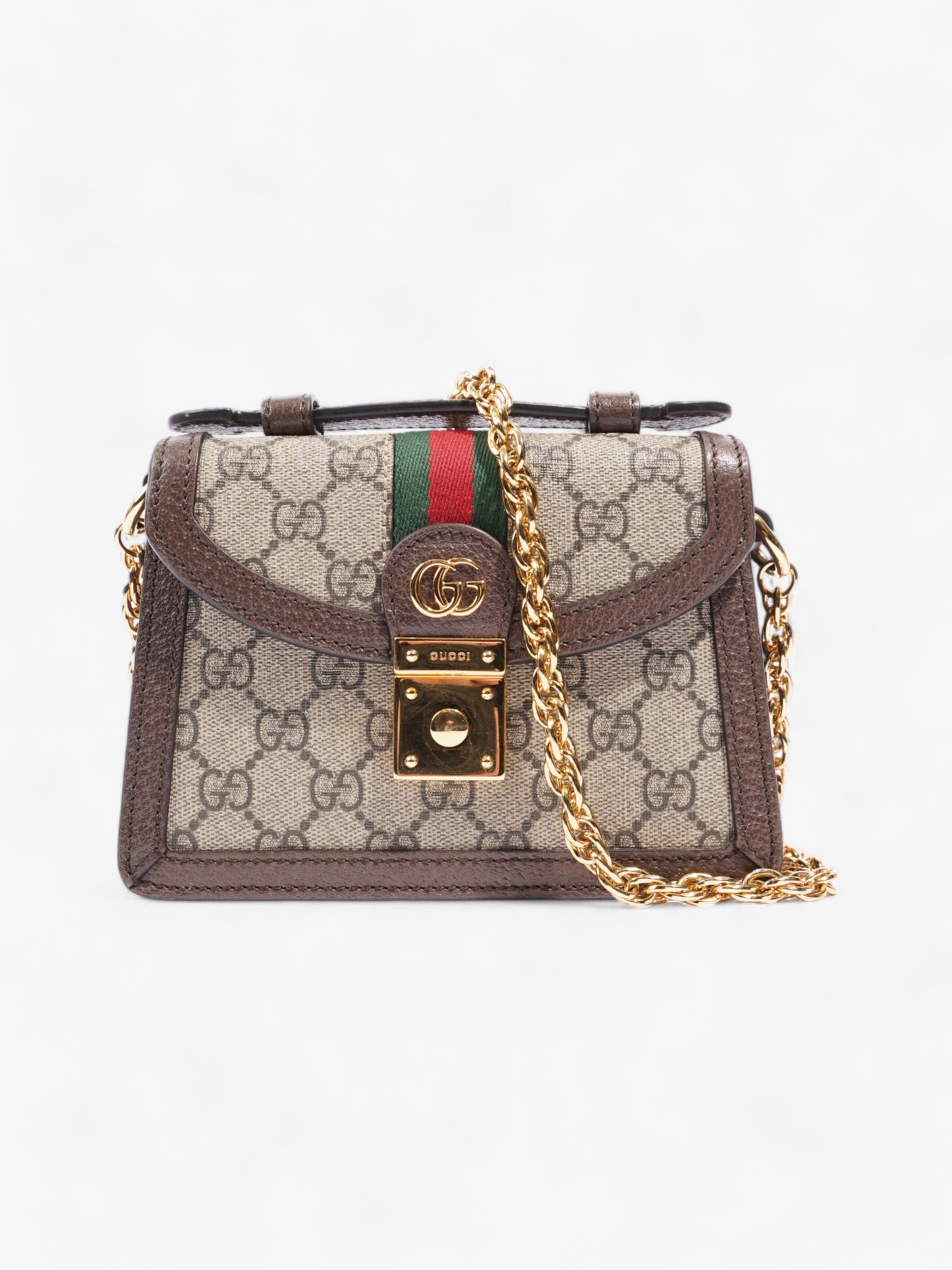 Gucci Ophidia GG GG Supreme / Brown Canvas Mini