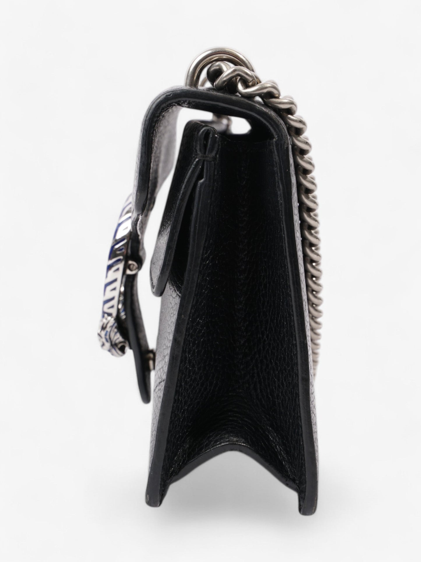 Gucci Dionysus Black / Blue Calfskin Leather Small