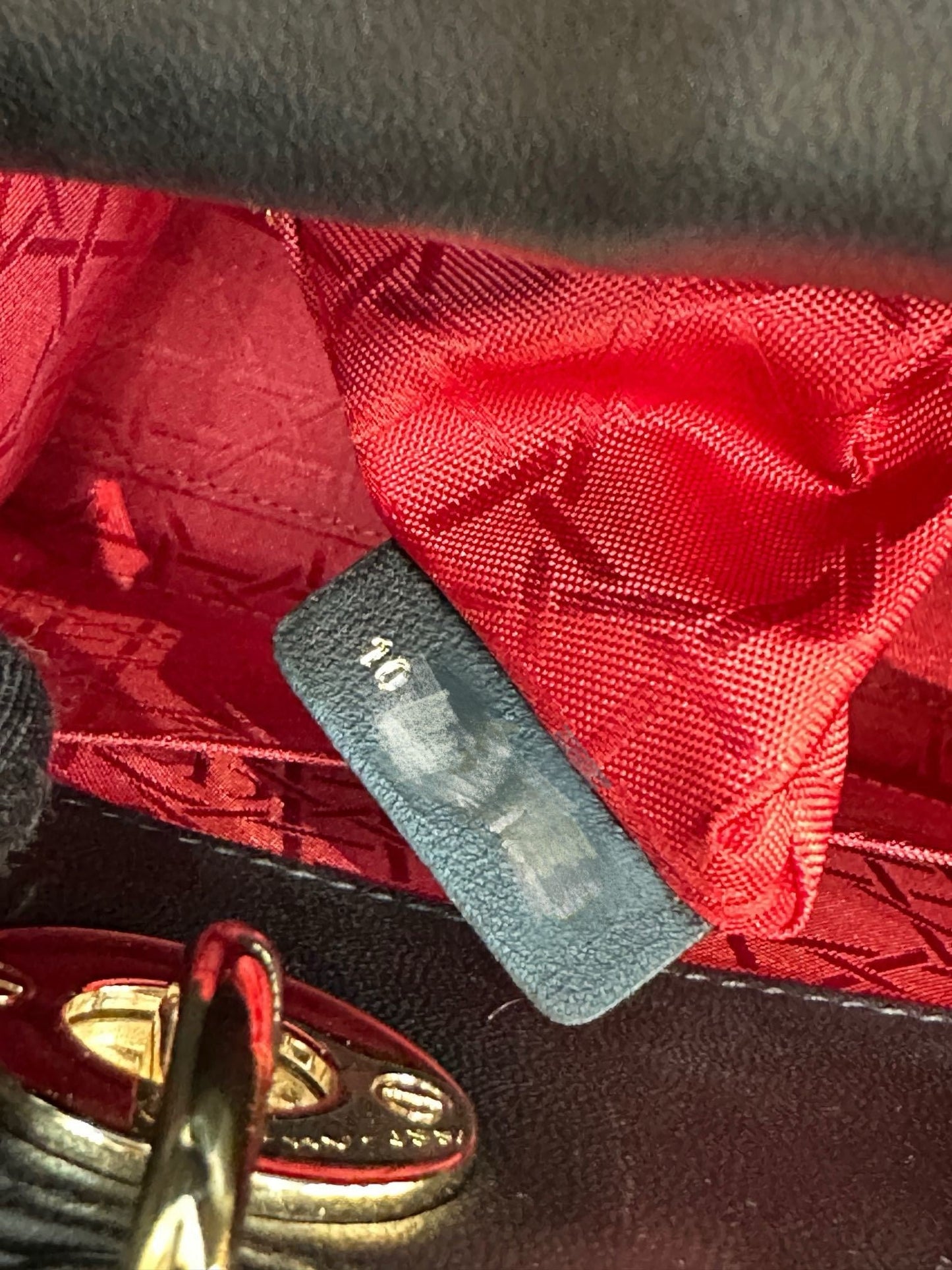 Christian Dior Small Cannage Lambskin My Lady Dior ABC Bag Black GHW